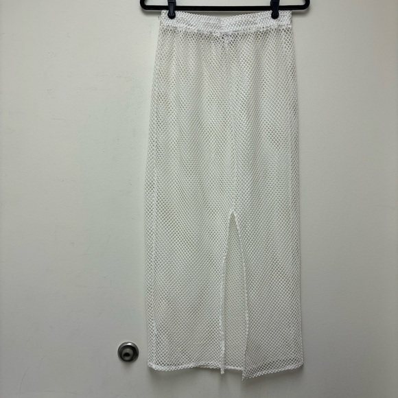 Urban Threads Mesh Pull On Cover Maxi Skirt - Picture 10 of 12